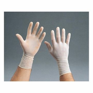 Latex surgical gloves